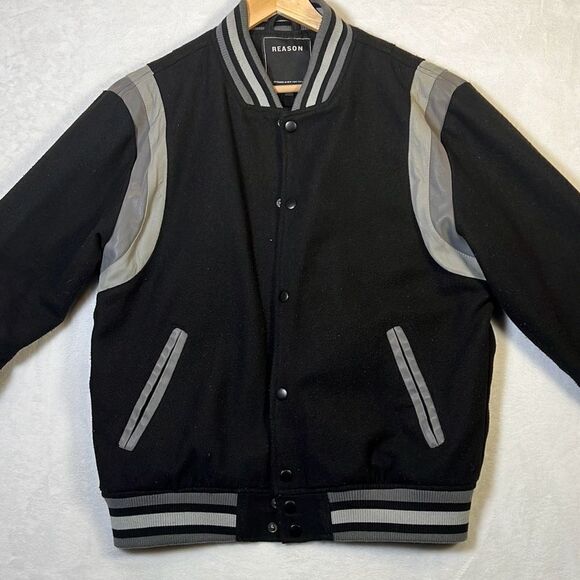 Reason brand‎ - Designed in New York bomber jacket- Men Large - Picture 1 of 8